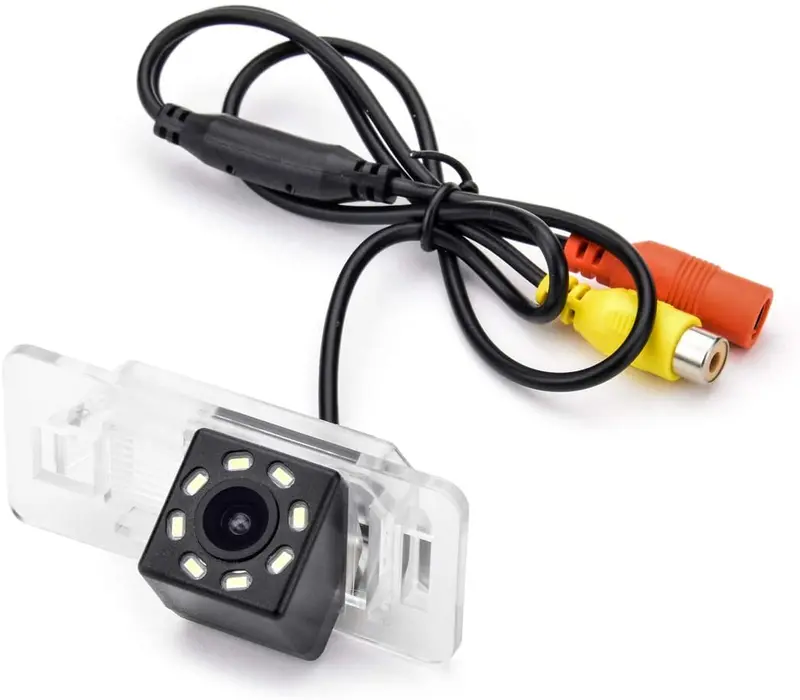 Asatah 12 Led Car Rear View Camera For Bmw 3 E46 E90 E91 E92 5 E39 E60 E61 X5 E53 E70 & Vehicle Camera Waterproof And Shockproof Reversing Backup Camera (12 Led) 1