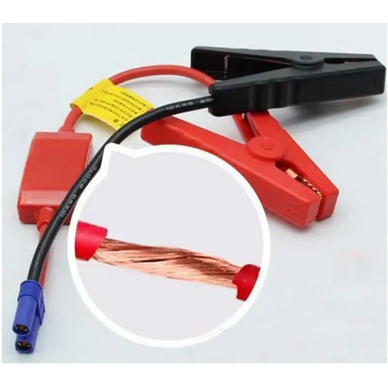 Asczov 12V Battery Alligator Clip Accessories Car Clamp Jump Starter Cable 1