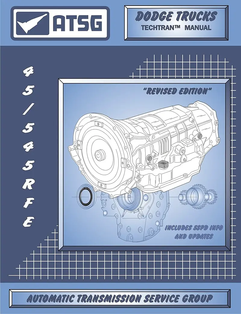 Atsg Tm45rfe Technical Manual 45Rfe 5-45Rfe 99-17 1