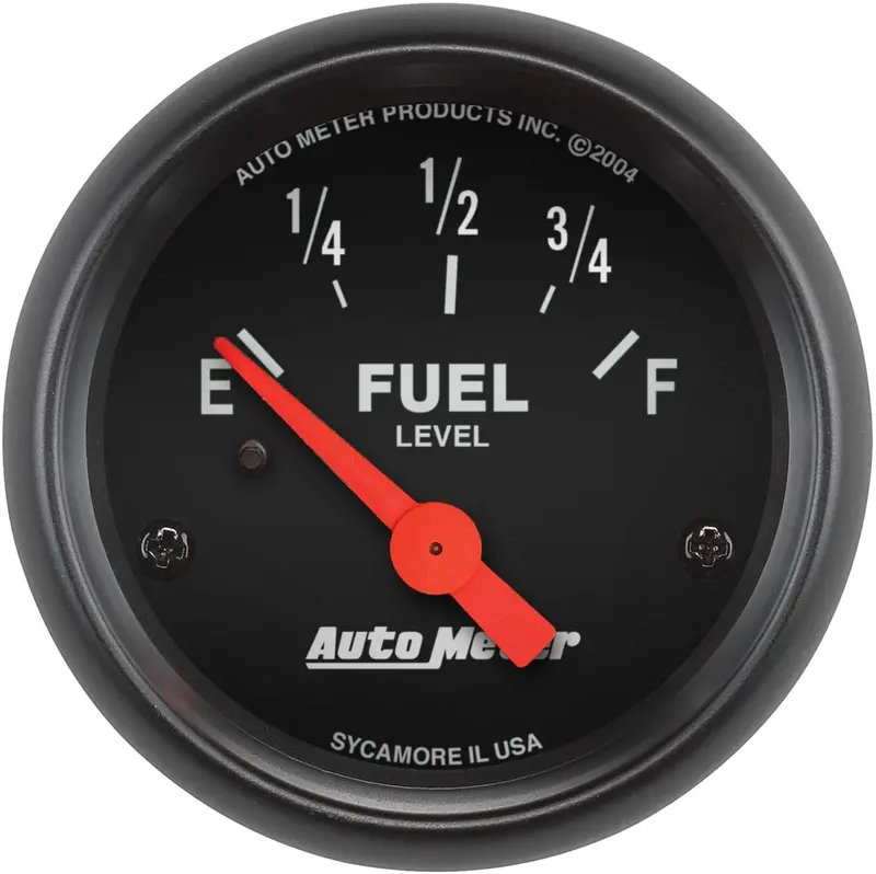 Auto Meter 2641 Z-Series Electric Fuel Level Gauge , 2 1/16" - Short Sweep/Electric 1