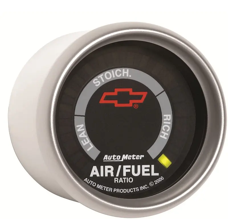 Auto Meter 3675-00406 Gm Performance Part Red 2-1/16" Full Sweep Electric Air/Fuel Ratio Gauge 1