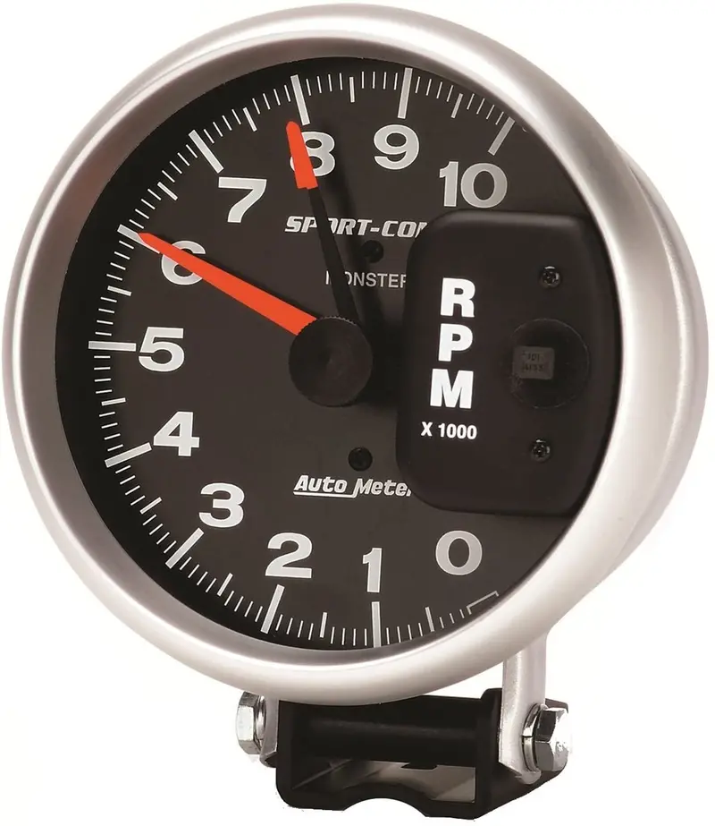 Auto Meter 3900 Sport-Comp Monster Tachometer,5.000 In. 1