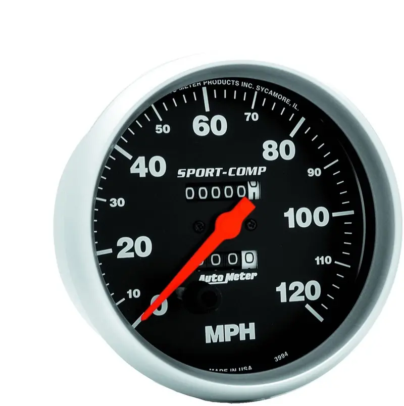 Auto Meter 3994 Sport-Comp In-Dash Mechanical Speedometer 1