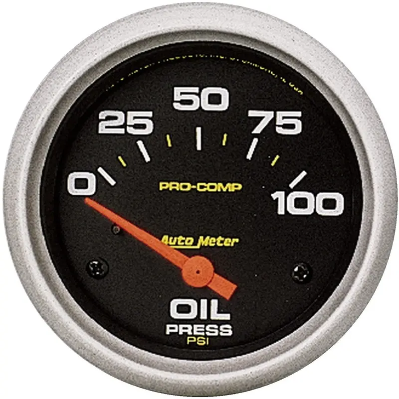 Auto Meter 5427 Pro-Comp Electric Oil Pressure Gauge, 2.625 In. 1