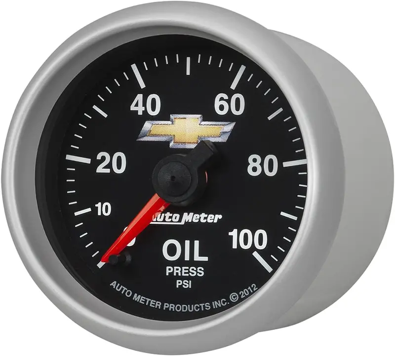 Auto Meter 880447 Gm Series Electric Oil Pressure Gauge,2.3125 In. 2