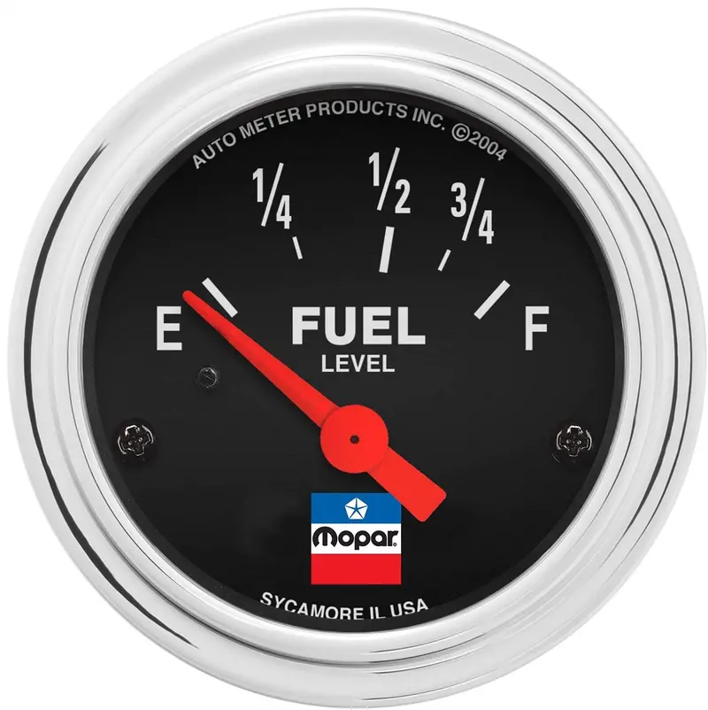 Auto Meter Fuel Level, 2-1/16", 73 E/8-12 F, Elec, Mopar Classic 1