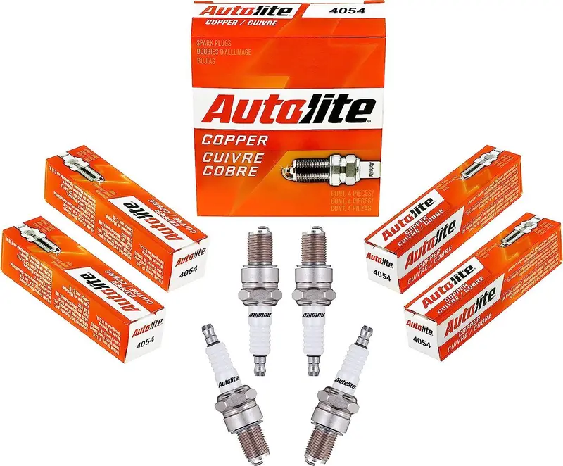 Autolite 4054 Copper Non-Resistor Automotive Replacement Spark Plug (1 Pack) 1