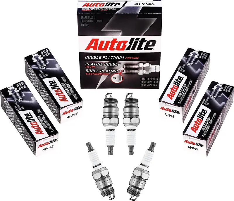 Autolite App45 Double Platinum Automotive Replacement Spark Plug (1 Pack) 1