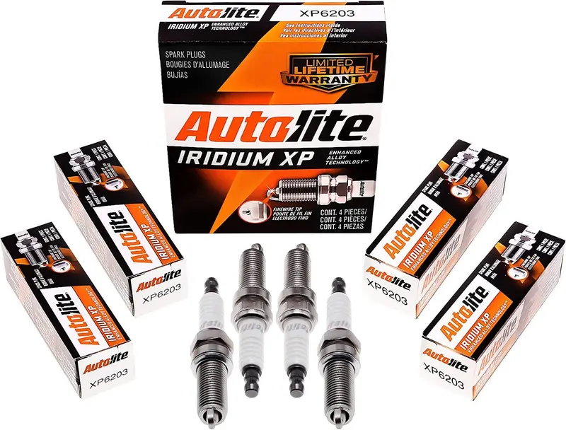Autolite Iridium Xp Automotive Replacement Spark Plugs, Xp6203 (4 Pack) 1