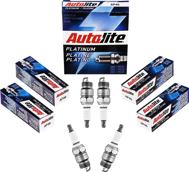 Autolite Platinum Ap46 Automotive Replacement Spark Plugs (4 Pack) 1