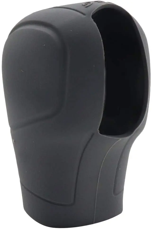 Autut Silicone Car Gear Shift Knob Cover Protector, Grey 1