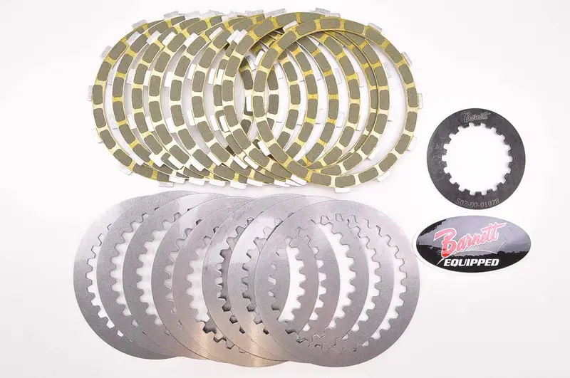 Barnett 1986-1990 Harley Sportster Extra Plate Kevlar Clutch Kit W/Heavy Duty Diaphragm Spring 1