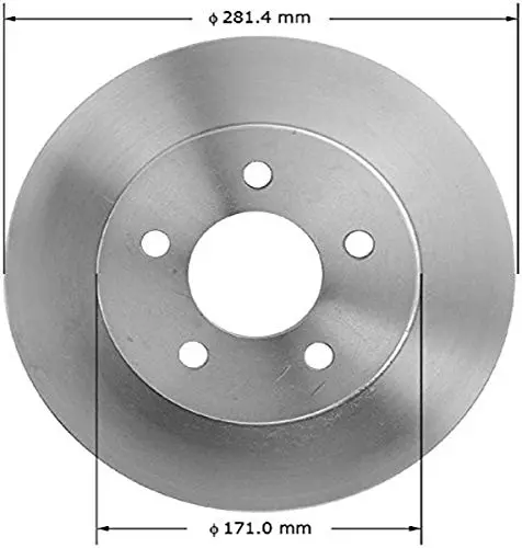 Bendix Premium Drum And Rotor Prt1621 Front Brake Rotor 1