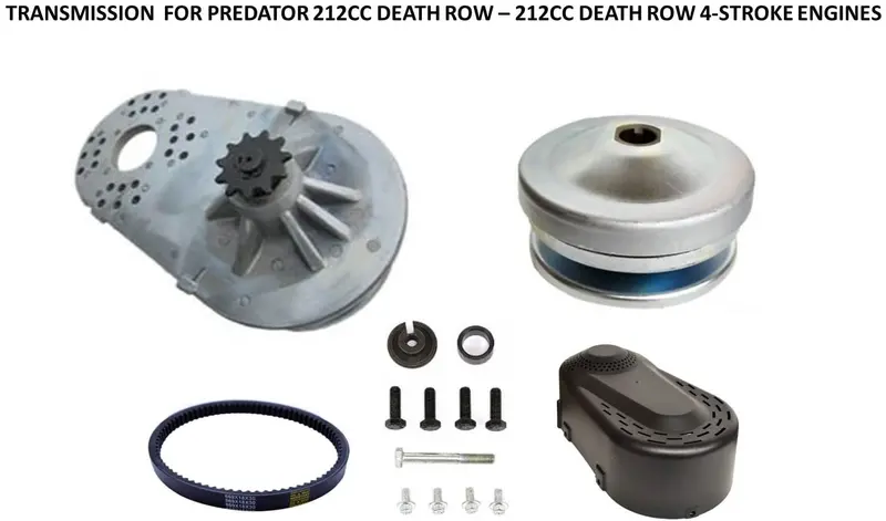 Blast Led - 212Cc Predator Go-Kart Bicycle Torque Converter Transmission 1