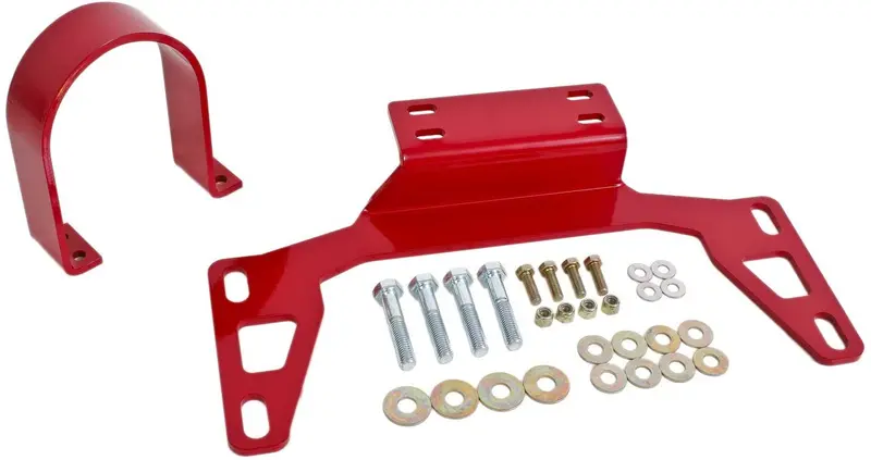 Bmr Suspension Dsl017r Mustang Driveshaft Safety Loop Front (11-17), 1 Pack 1