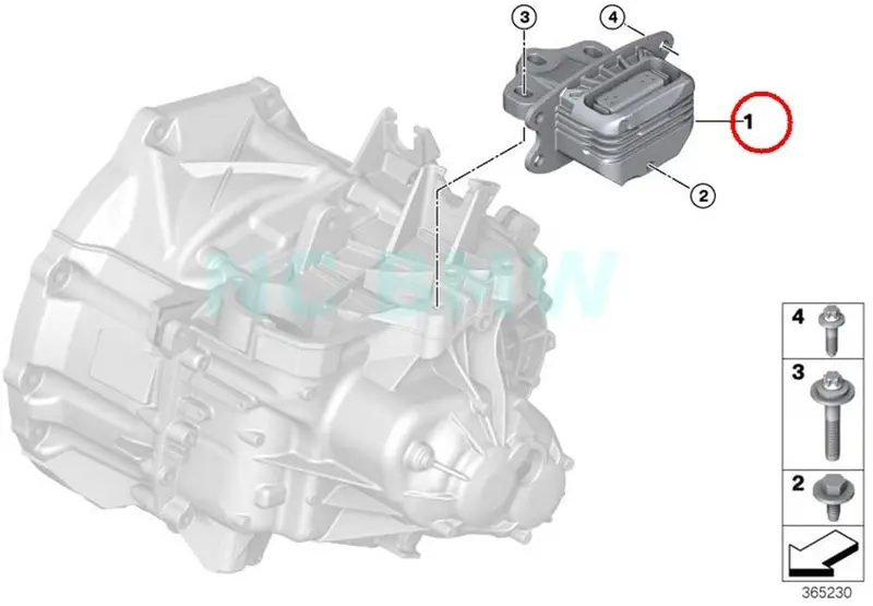 Bmw Genuine Transmission Bearing Set 1