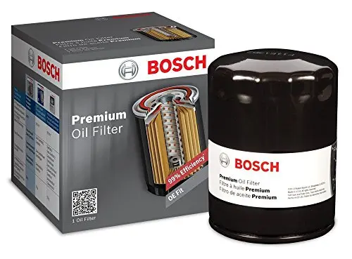 Bosch 3323 Premium Filtech Oil Filter For Select Acura Mdx, Rdx, Rsx, Tl, Chrysler, Dodge, Ford, Honda Accord, Civic, Cr-V, Pilot, Infiniti, Nissan + More 1