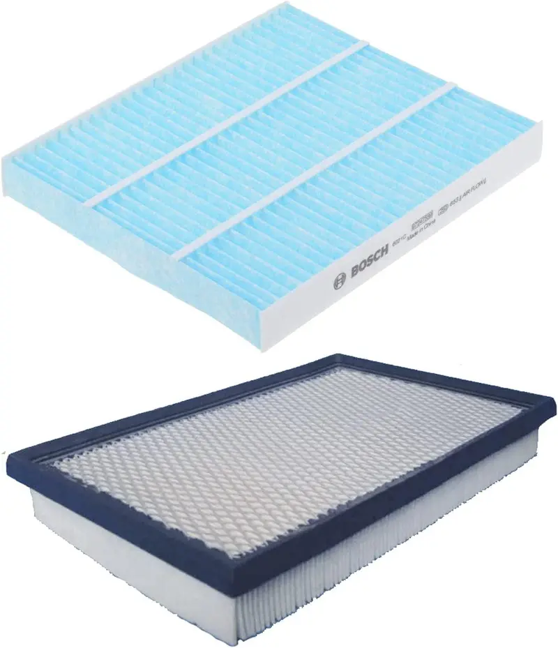 Bosch 6021C & 5176Ws Hepa Cabin Air Filter And Air Filter Bundle 1