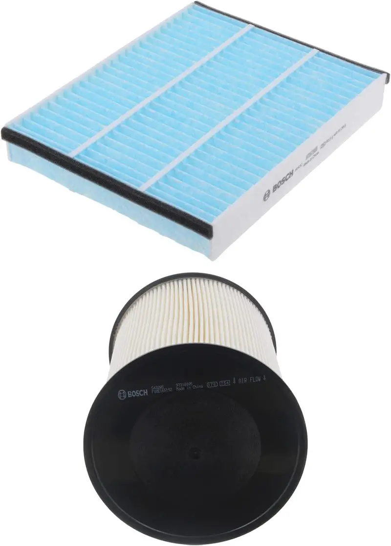 Bosch 6043C & 5432Ws Hepa Cabin Air Filter And Air Filter Bundle 1