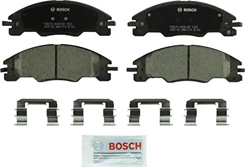 Bosch Bc1339 Quietcast Premium Ceramic Disc Brake Pad Set For 2008-2011 Ford Focus; Front 1