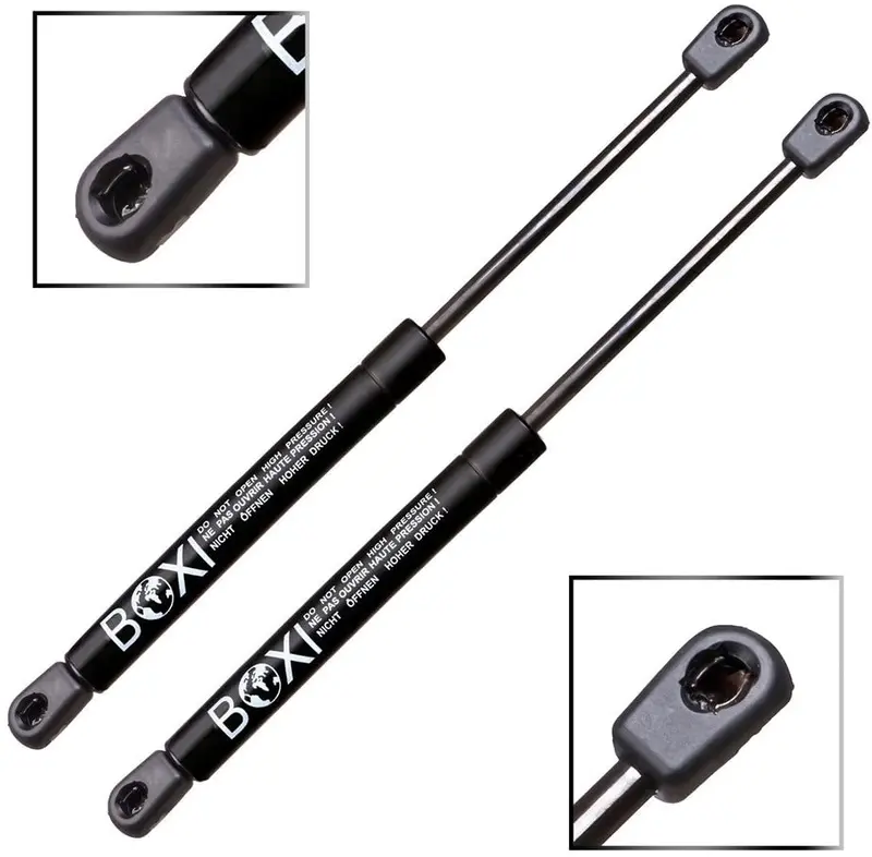 Boxi 2Pcs Universal Lift Support For Camper Rear Glass Window Lift Supports Extended Length 12.99 In, Compressed Length 8.42In, Force 30 Lbs, 10Mm(3/8"=.39") Ball Socket, Se130p30 1