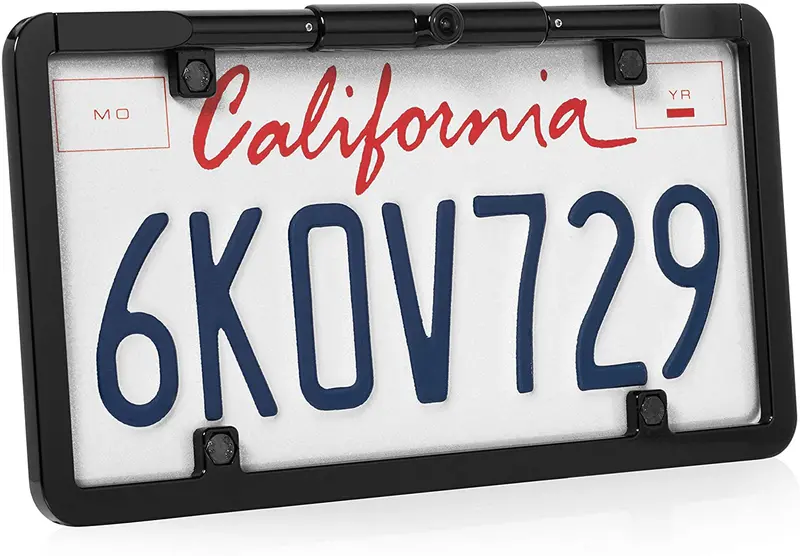 Boyo Vtl375hd - Ultra Slim Full-Frame License Plate Hd Backup Camera (Black) (Black) 1