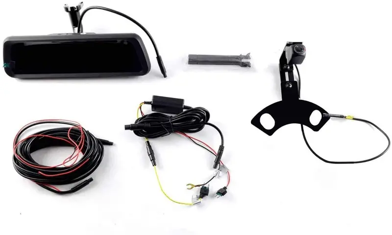 Brandmotion Fvmr-8866V2 Fullvue Rear Camera Mirror System With Full Hd Video Screen & 2-Channel Dvr For Jeep Wrangler Jk 2007-2018 1
