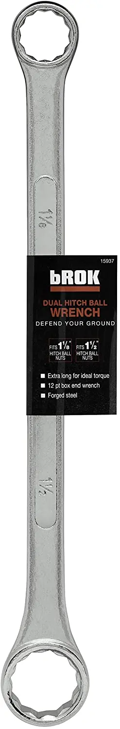 Brok Products 15937 Dual Hitch Ball Wrench 1