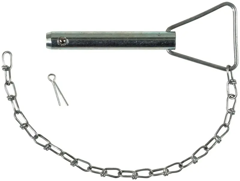 Bulldog 500232 Silver Universal 4.25" Pull Pin With Chain For 190 Series 1
