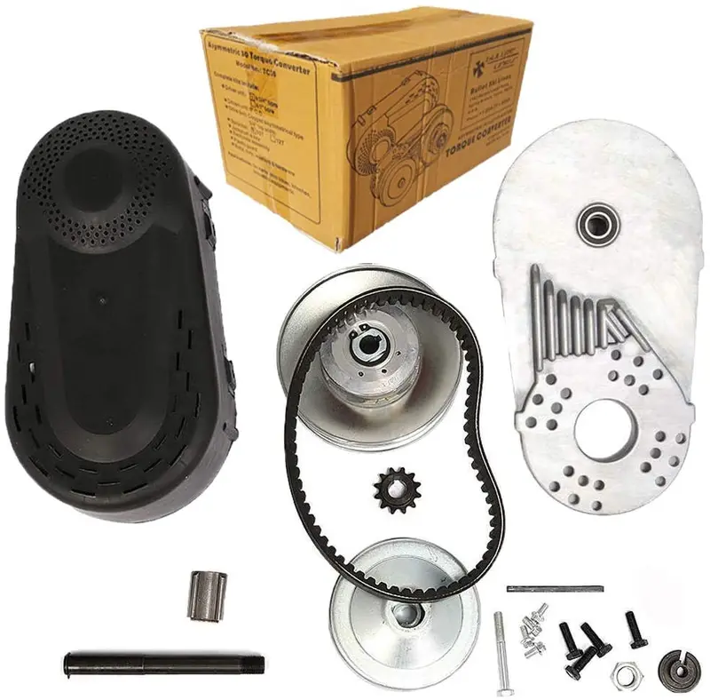 Bullet Lines Torque Converter Go Kart Clutch Replaces Comet Tav2 1 Inch 30-100 Manco 10T & 12T #35,40 Or 41 Chain Small Engine Belt Drive (1" 10T 40/41) 1