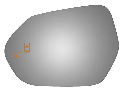 Burco 4650B Driver Side Mirror Glass W/ Blind Spot For 16 Toyota Prius, Prius C 1