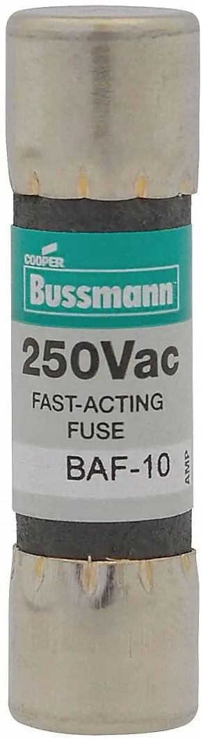 Bussmann Baf-5, 5 Amp 250V Fast Acting Midget Fuse 1