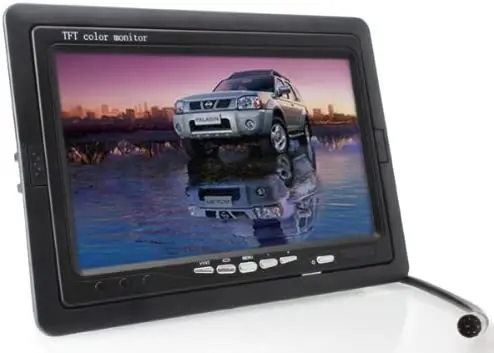 Bw 7 Inch Tft Lcd Digital Car Rear View Monitor With Waterproof Car Rear View Camera Combo 1