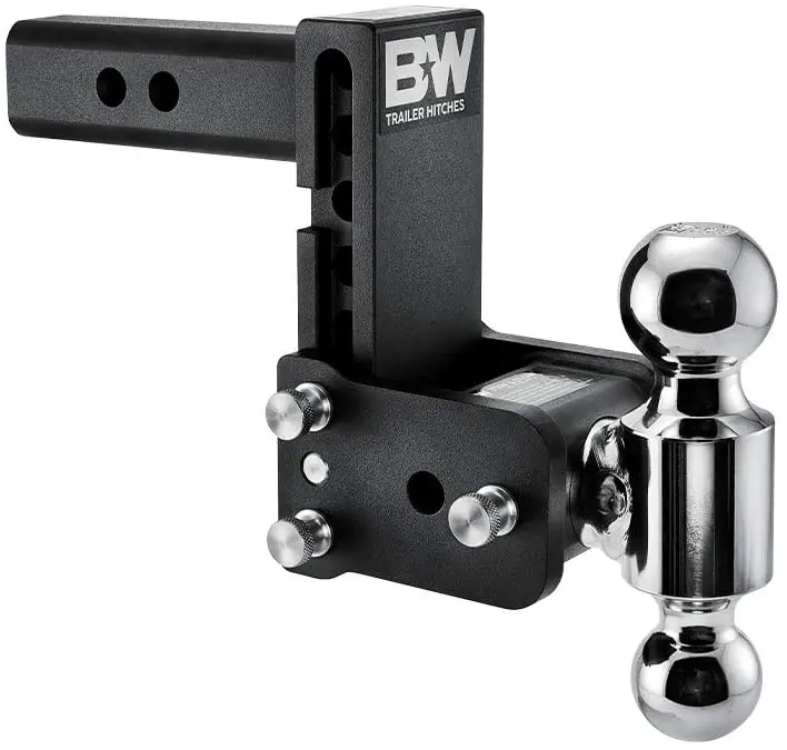 B&W Tow & Stow - Fits 2" Receiver, Dual Ball (2" X 2-5/16"), 5" Drop, 10,000 Gtw 1