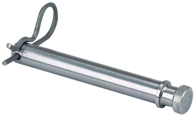 B&W Ts35010 Tow And Stow Stainless Steel Receiver Hitch Pin With Keeper Clip 1