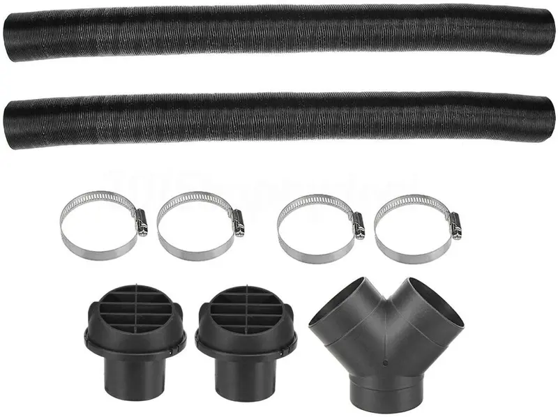 Car Accessories, Kecheer For Webasto Diesel Heater 75Mm Heater Pipe Ducting Y Branch Warm Air Outlet Vent Kit 1