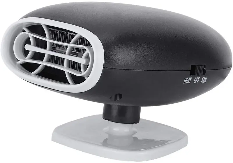 Car Defroster Car Heater Large Vents Non-Slip For Home For Office(Black) (Black) 1