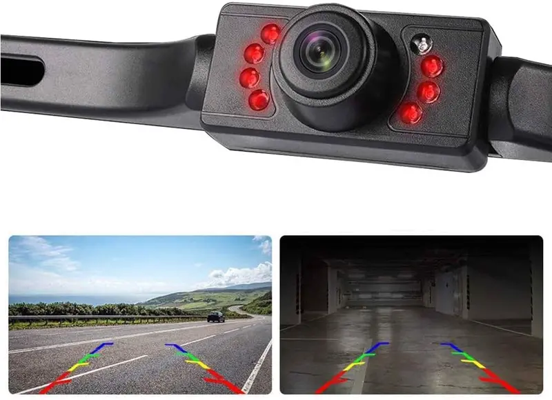 Car Rear View Camera High Definition Universal Auto Parking Reverse Vehicle Backup Camera With 170 Degree Viewing Angle Waterproof 1
