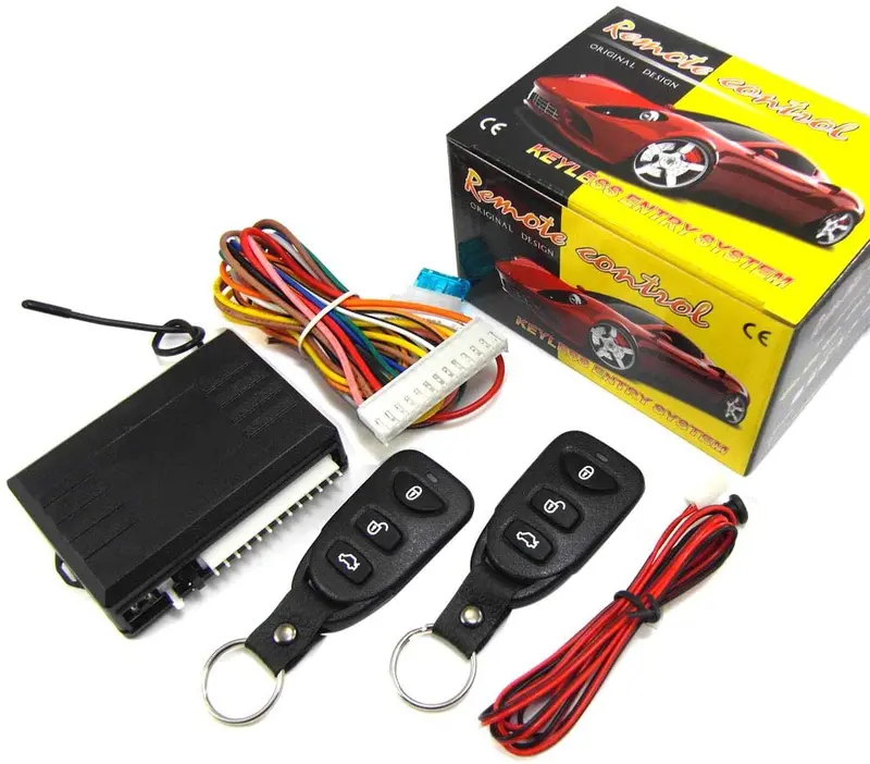Carbest 8113 3-Channel 1-Way Car Alarm Vehicle Security Keyless Entry System … 1