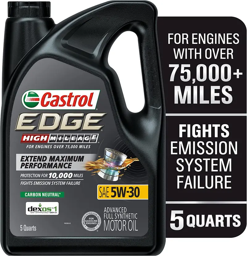 Castrol 03084C Edge 5W-30 Advanced Full Synthetic Motor Oil, 5 Quart 11