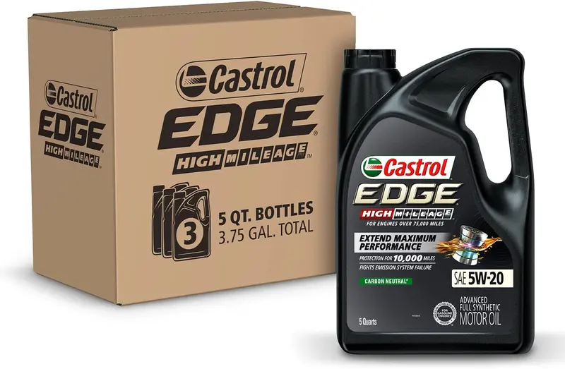 Castrol 03084C Edge 5W-30 Advanced Full Synthetic Motor Oil, 5 Quart 66
