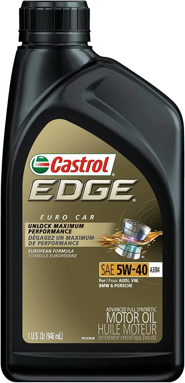 Castrol 03084C Edge 5W-30 Advanced Full Synthetic Motor Oil, 5 Quart 69