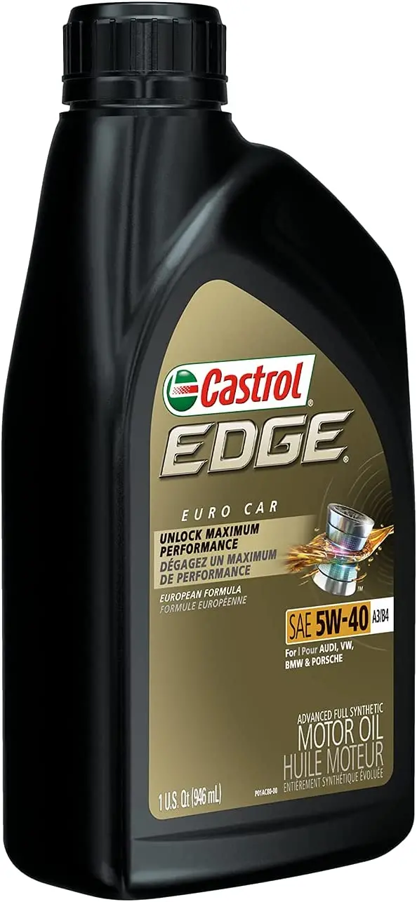 Castrol 03084C Edge 5W-30 Advanced Full Synthetic Motor Oil, 5 Quart 71