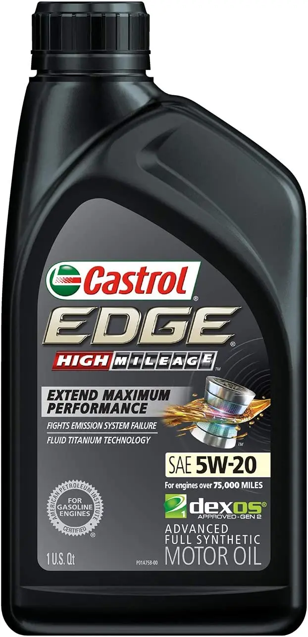 Castrol 03084C Edge 5W-30 Advanced Full Synthetic Motor Oil, 5 Quart 74