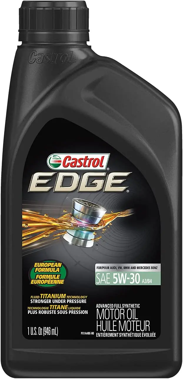 Castrol 03084C Edge 5W-30 Advanced Full Synthetic Motor Oil, 5 Quart 9