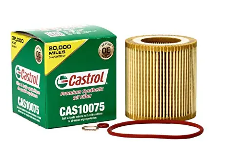 Castrol Cas10075 20,000 Mile Premium Synthetic Oil Filter 1