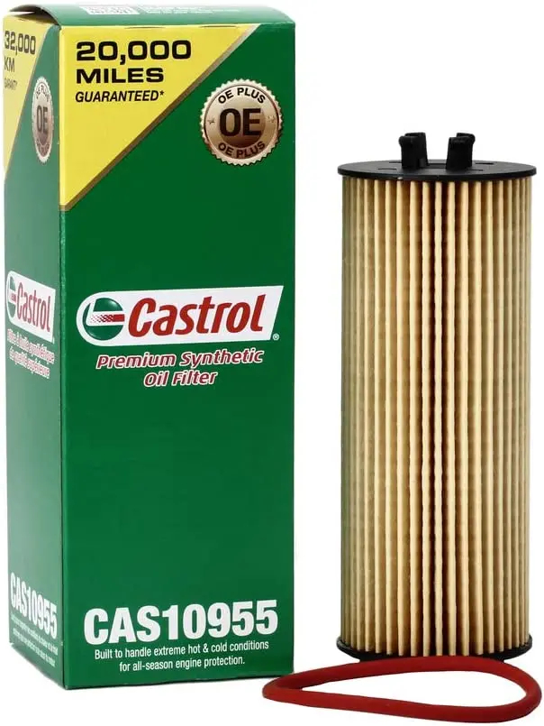 Castrol Cas10075 20,000 Mile Premium Synthetic Oil Filter 18