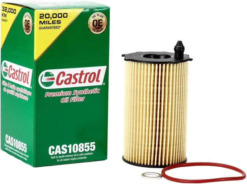 Castrol Cas10075 20,000 Mile Premium Synthetic Oil Filter 22