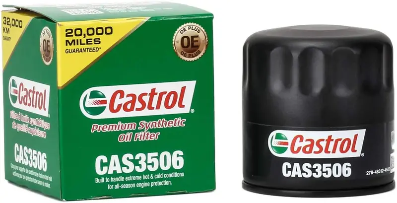 Castrol Cas10075 20,000 Mile Premium Synthetic Oil Filter 26