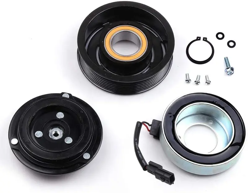 Cciyu Ac Compressor And A/C Clutches Set For Quest 2011-2015 Replacement Fit For Co 29148C Auto Repair Compressors Assembly 1